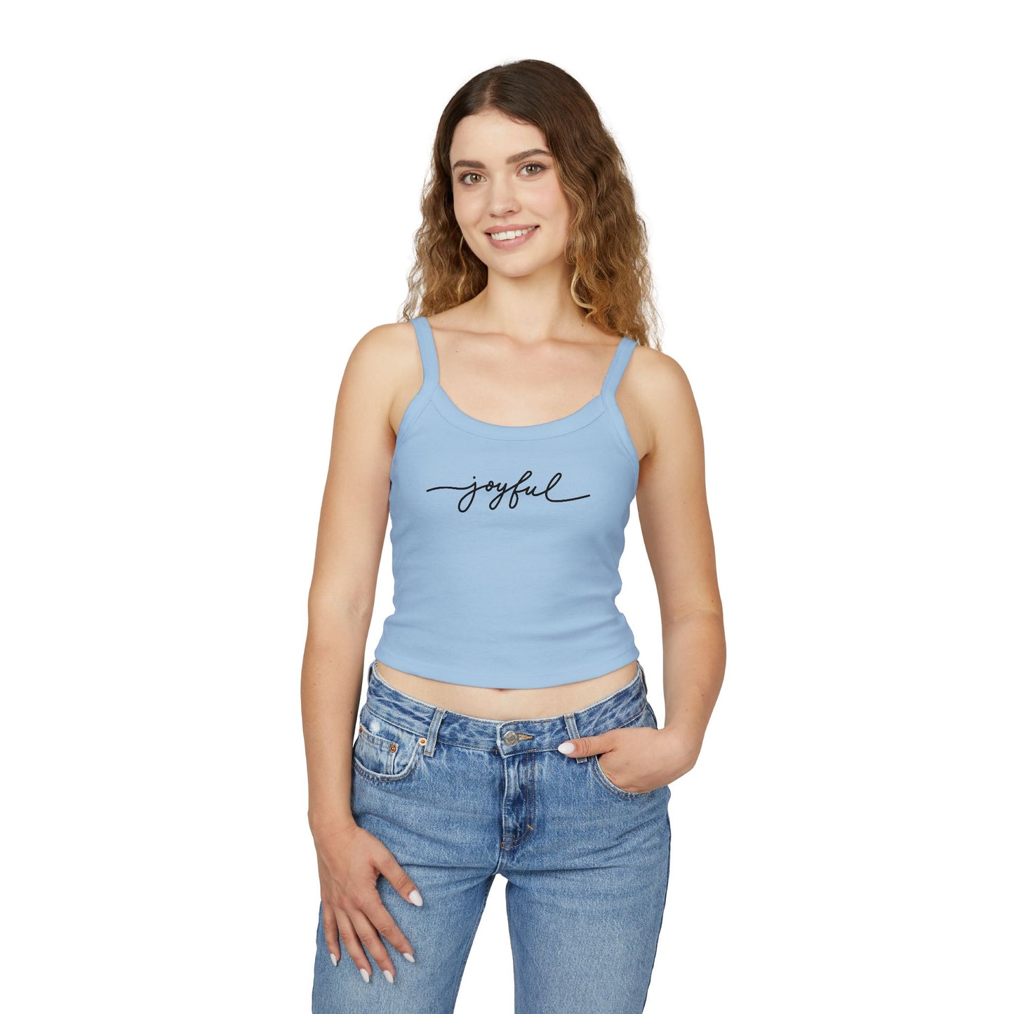 4Play "Joyful" Women's Spaghetti Top