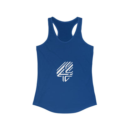 4Play Women's Racerback Tank - Exclusive Logo