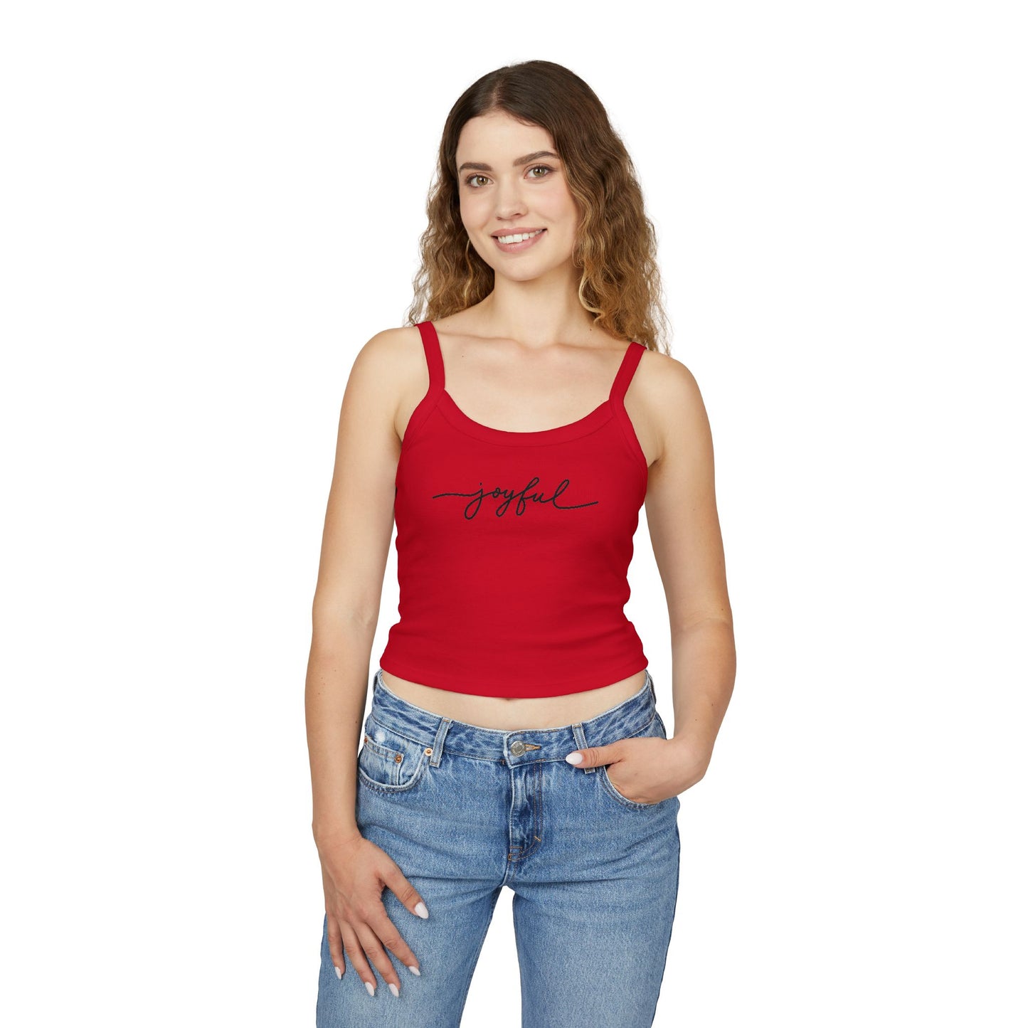4Play "Joyful" Women's Spaghetti Top