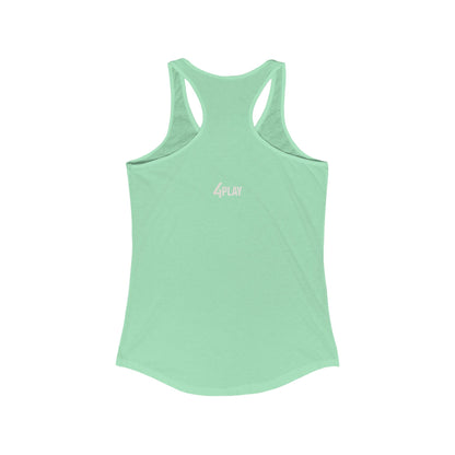 4Play Women's Racerback Tank - Exclusive Logo