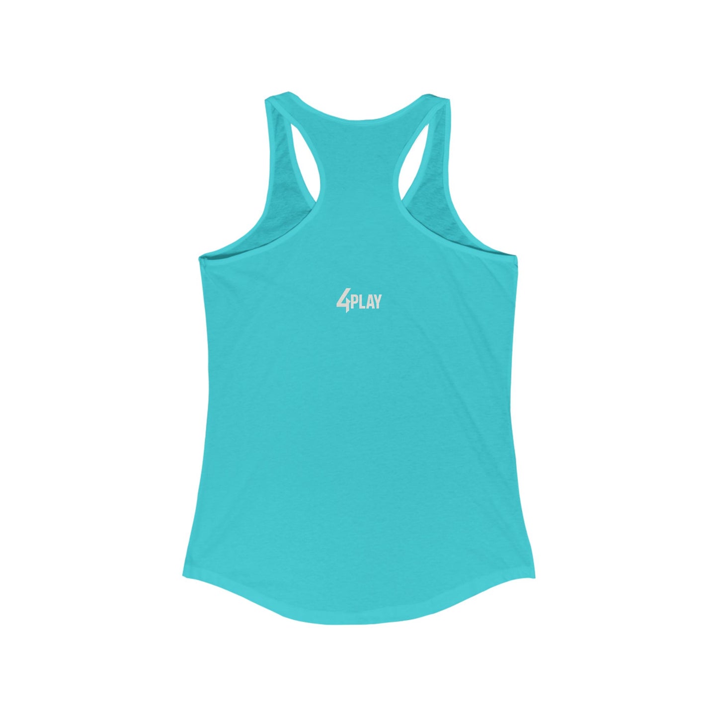 4Play Women's Racerback Tank - Exclusive Logo