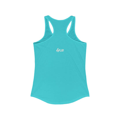 4Play Women's Racerback Tank - Exclusive Logo
