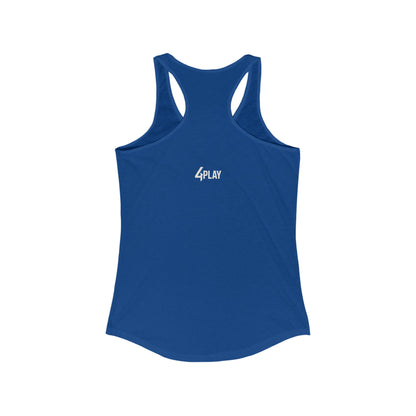 4Play Women's Racerback Tank - Exclusive Logo