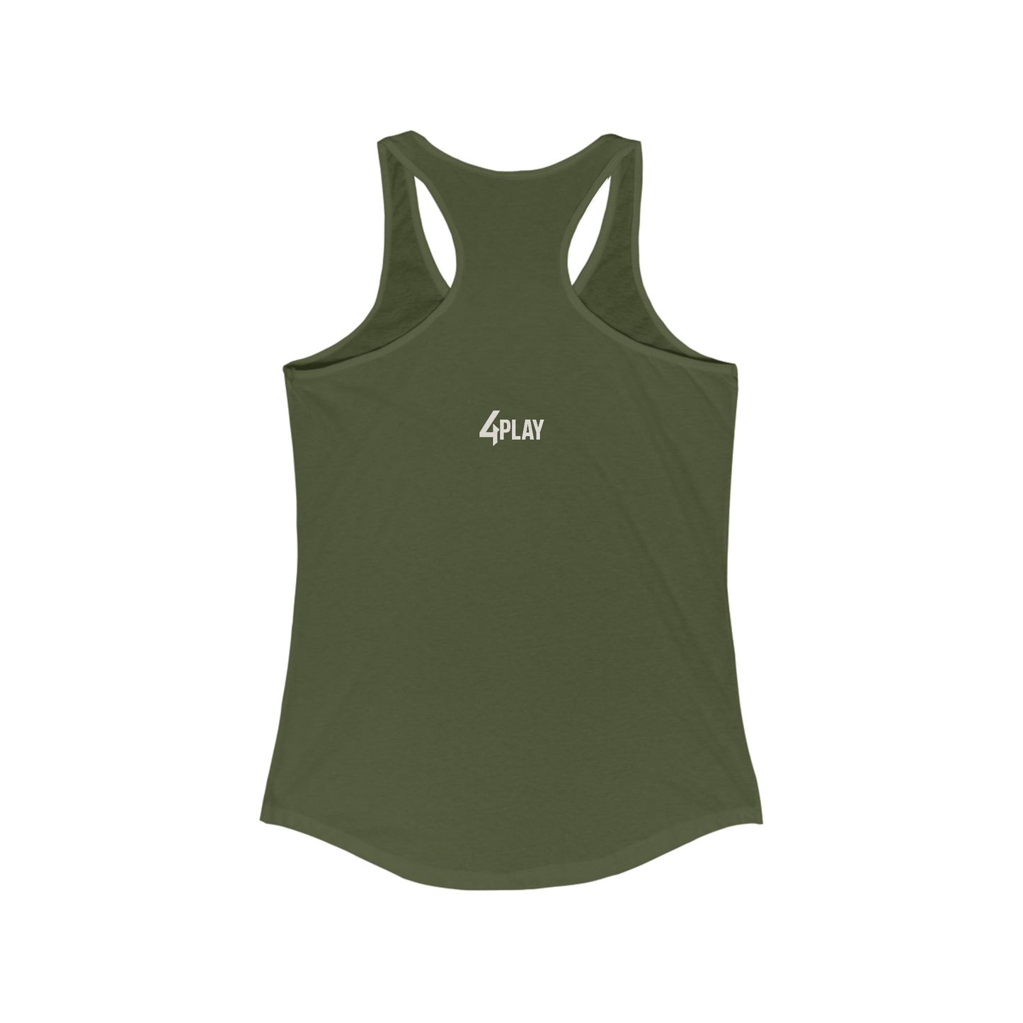4Play Women's Racerback Tank - Exclusive Logo