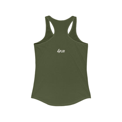 4Play Women's Racerback Tank - Exclusive Logo