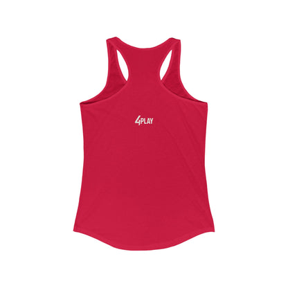 4Play Women's Racerback Tank - Exclusive Logo