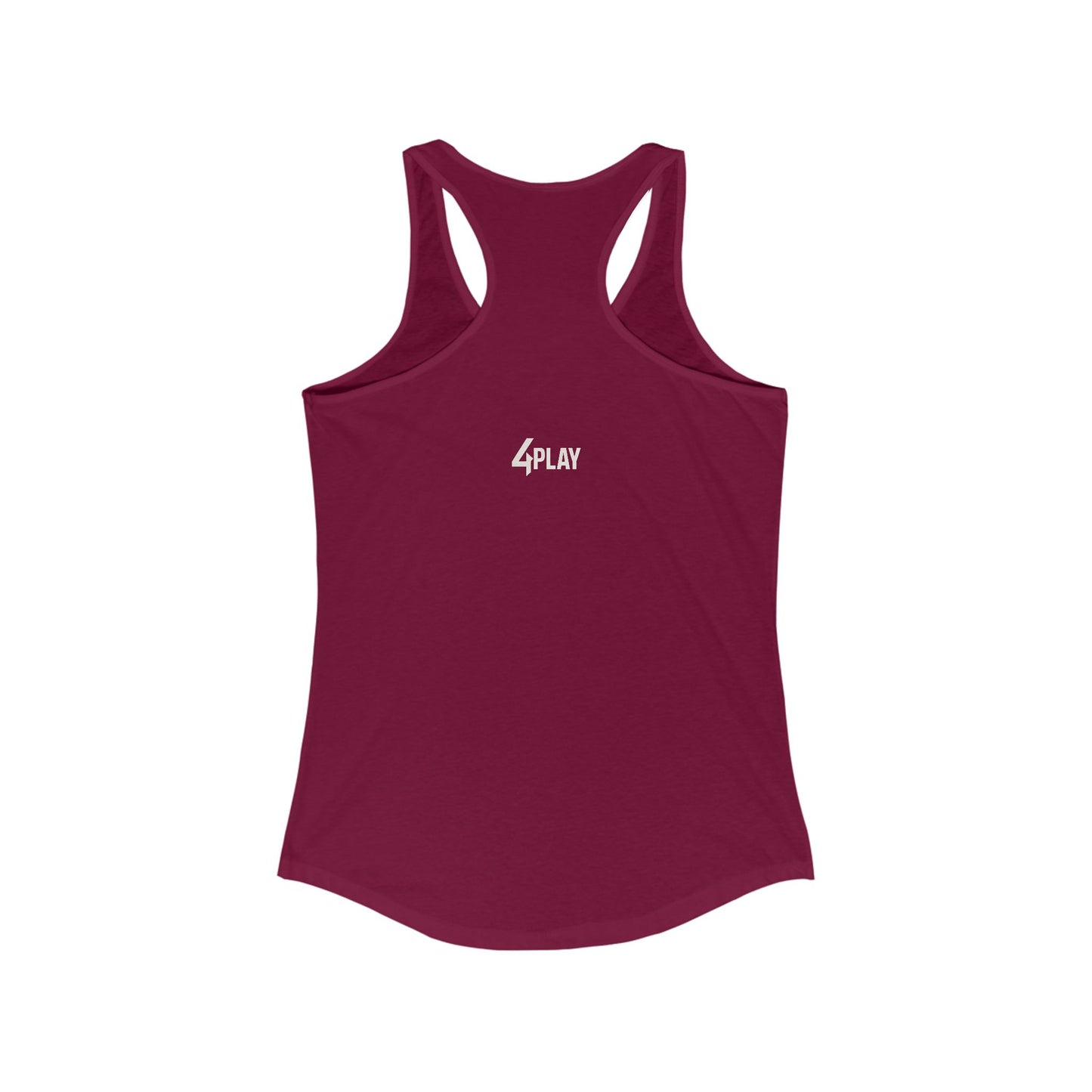 4Play Women's Racerback Tank - Exclusive Logo