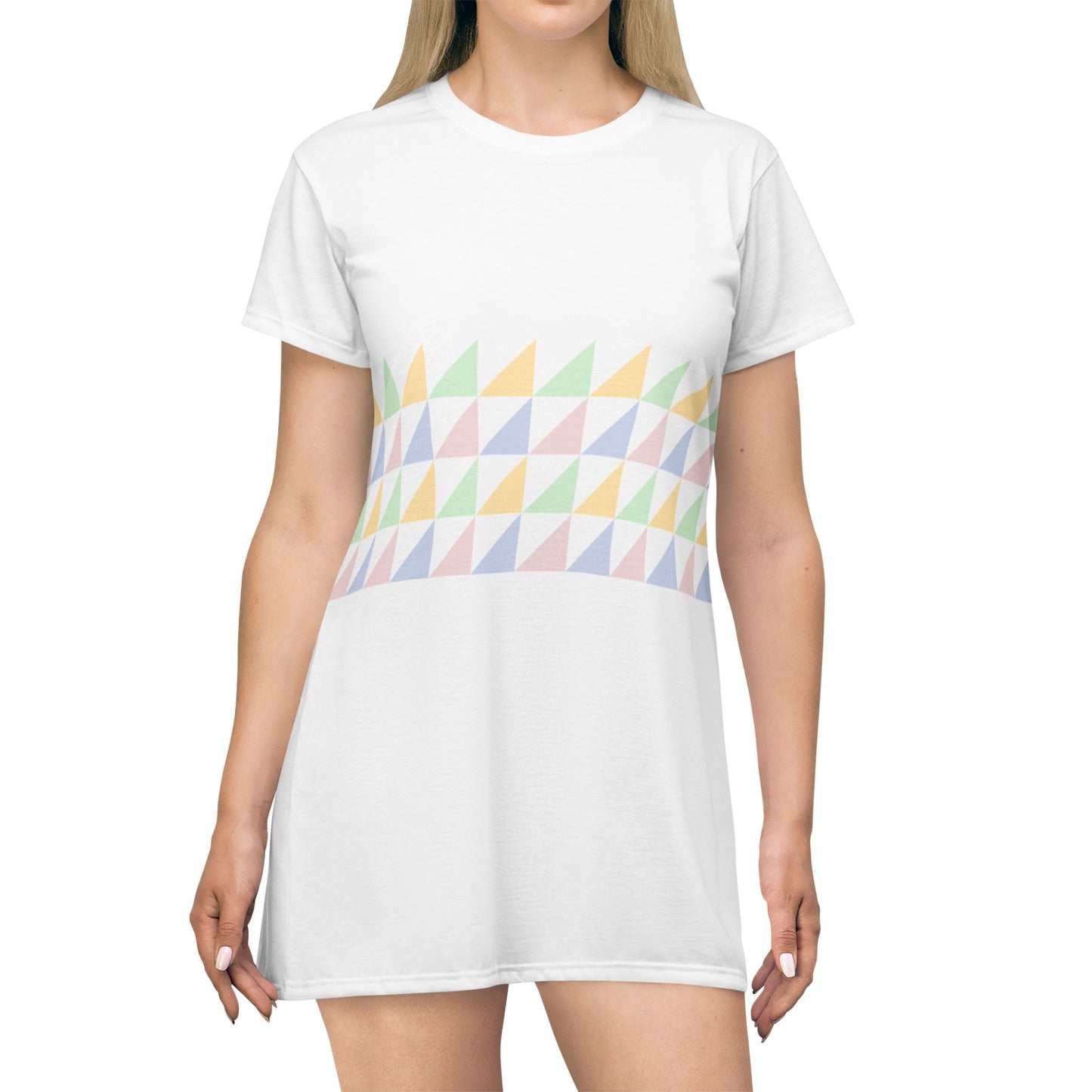 4Play Patterned T-Shirt Dress