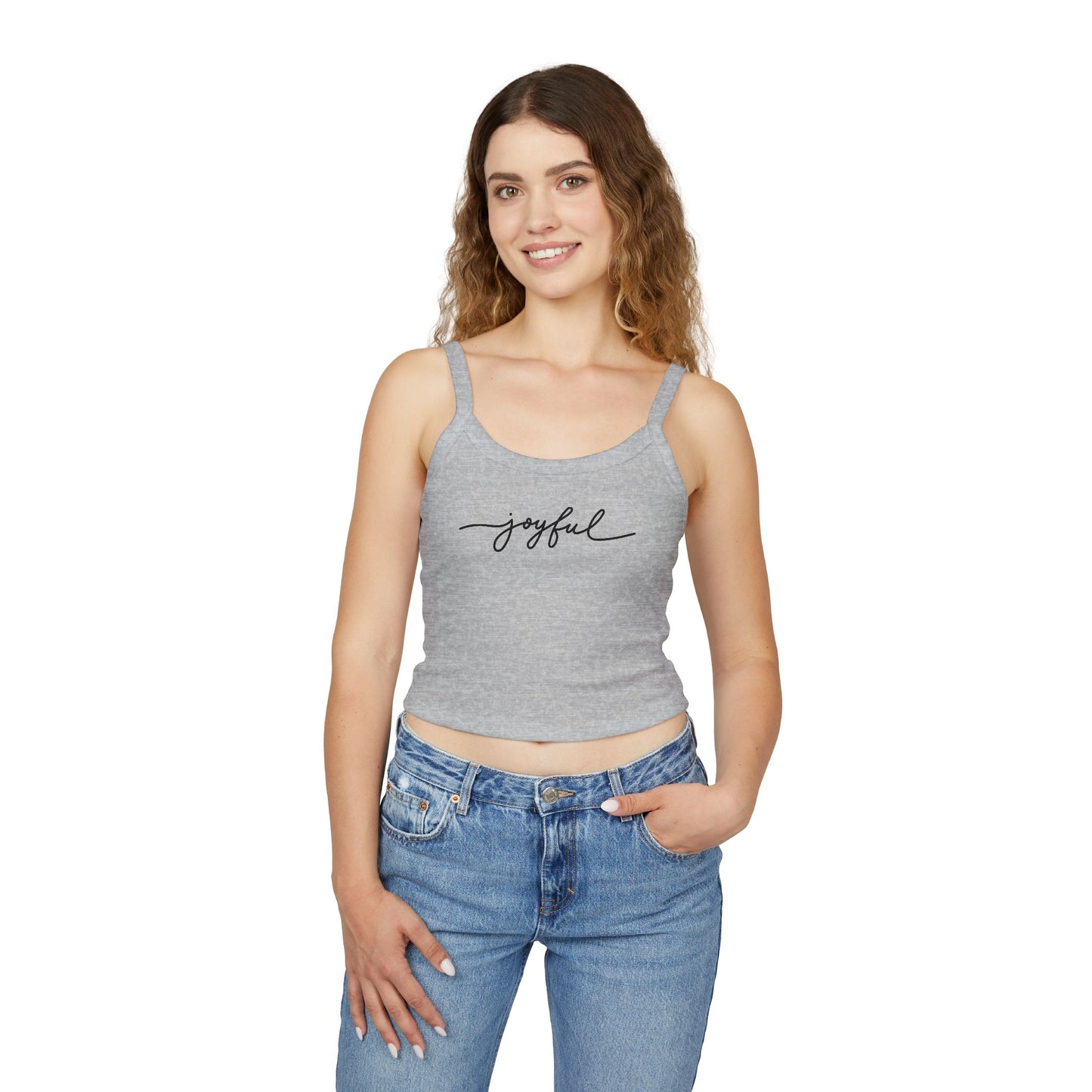 4Play "Joyful" Women's Spaghetti Top