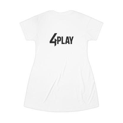 4Play Patterned T-Shirt Dress