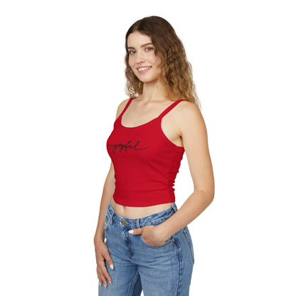 4Play "Joyful" Women's Spaghetti Top